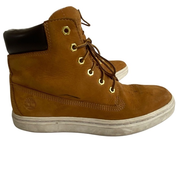 Timberland Londyn Suede Leather Whipstitch Trim Lace-Up Boots SZ 7.5 - Picture 14 of 16